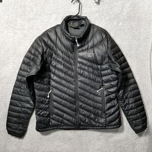 Mountain Hardwear‎ Down Puffer Jacket Lightweight Full Zip Black